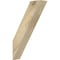 Ekena Millwork 4"W x 14"D x 22"H Traditional Rough Sawn Knee Brace, Douglas Fir BRC04X14X22TRA00RDF - alternate 1